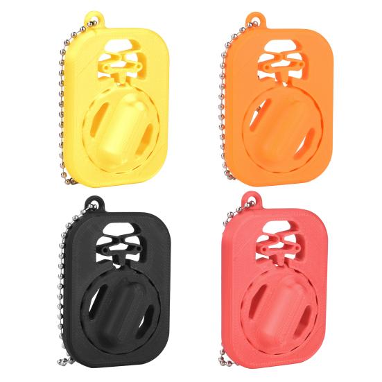 3D Printed Switch Fidget Toy, Stress Relief Rotatable Switch Toy with Ball Chain, Pocket Size Decompression Tool for Home Office