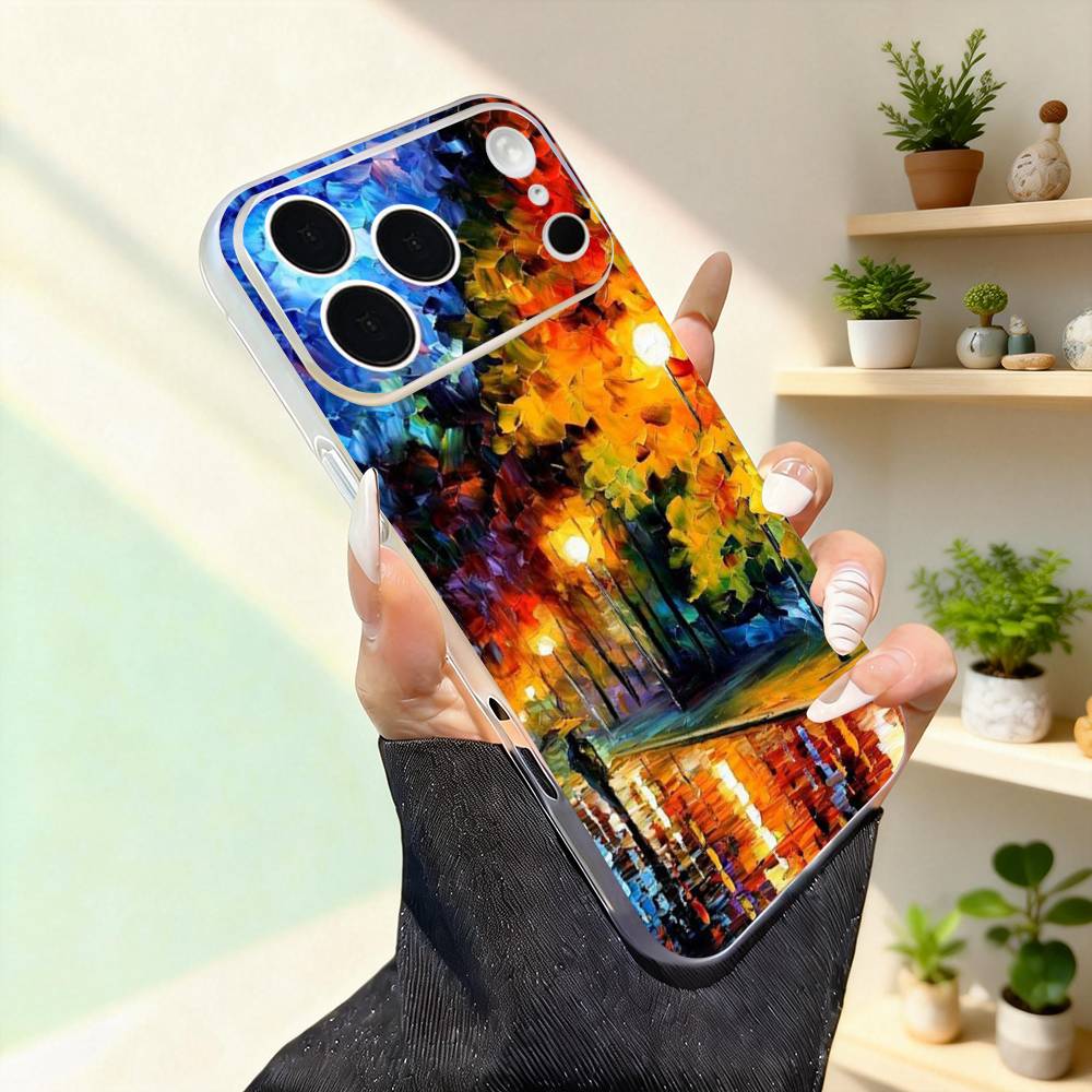 L-Leonid A-Afremov Painting Phone Case For iPhone 17,16,15,14,13,12,11,Pro,Max,Plus,Mini,SE4,E Magnetic For Magsafe Wireless