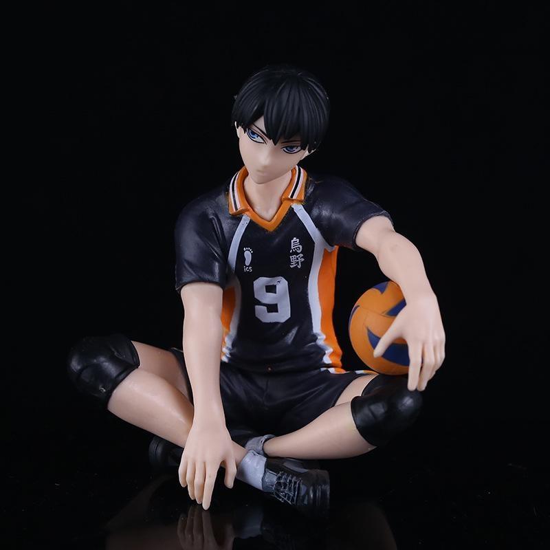 Anime Haikyuu Hinata Shoyo Tobio Kageyama PVC figurka korek do makaronu kolekcjonerska zabawka