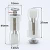 Toilet Lid Fixing Screw Replacement Fitting Kit with Nut Cover for WC Pan Bathroom Hardware Toilet Cover Screws Accessories 4PCS