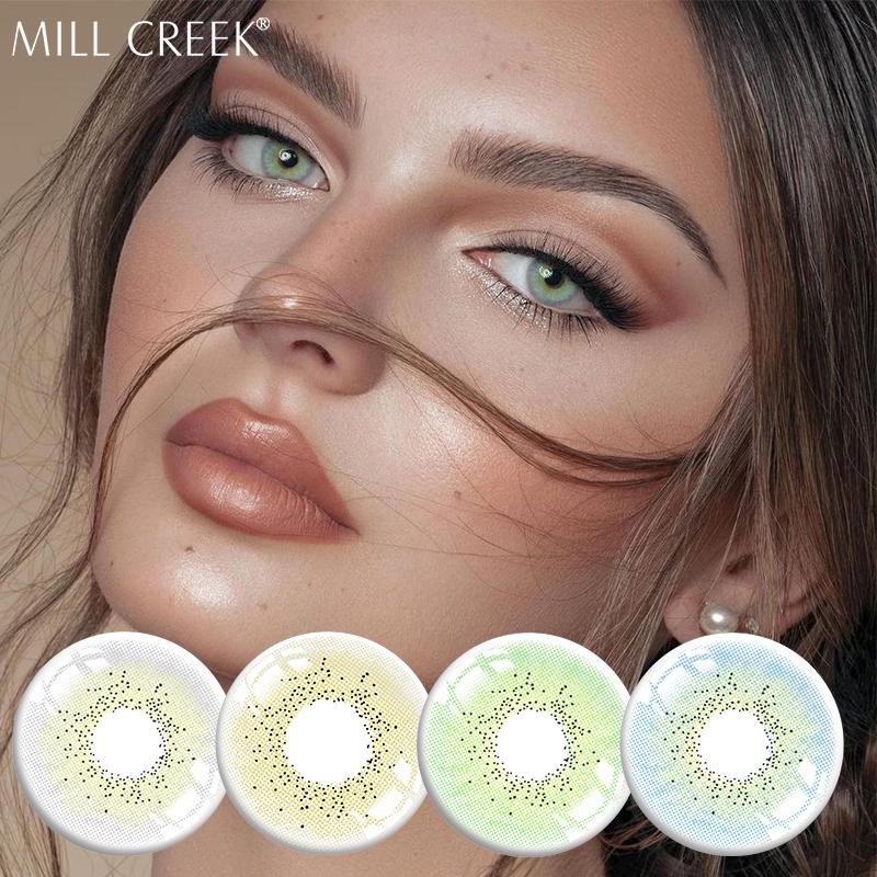 Cheap Soft Colored Contact Lenses Yearly 3 Tone Color