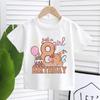 New Capybara Summer Birthday Number Pure Cotton Print Kids T Shirts Short Sleeved Cute Children's T-shirt