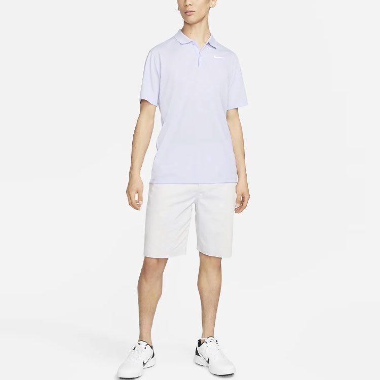 Nike Polo Shirts Men's Steel Blue Polo Collar Moderate Straight Fit DH0823-536