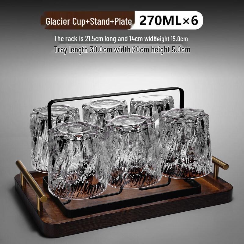 Vintage Glacier Glass Cup