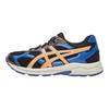 Asics Gel-Contana GS Synthetic Leather Fabric Comfortable Versatile Low-Top Running Shoes Unisex sneaker Black Blue 1014A371-002