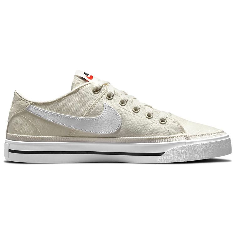Nike  Court Legacy Canvas Sail Women Sneakers Cream Summit-White Black CZ0294-101