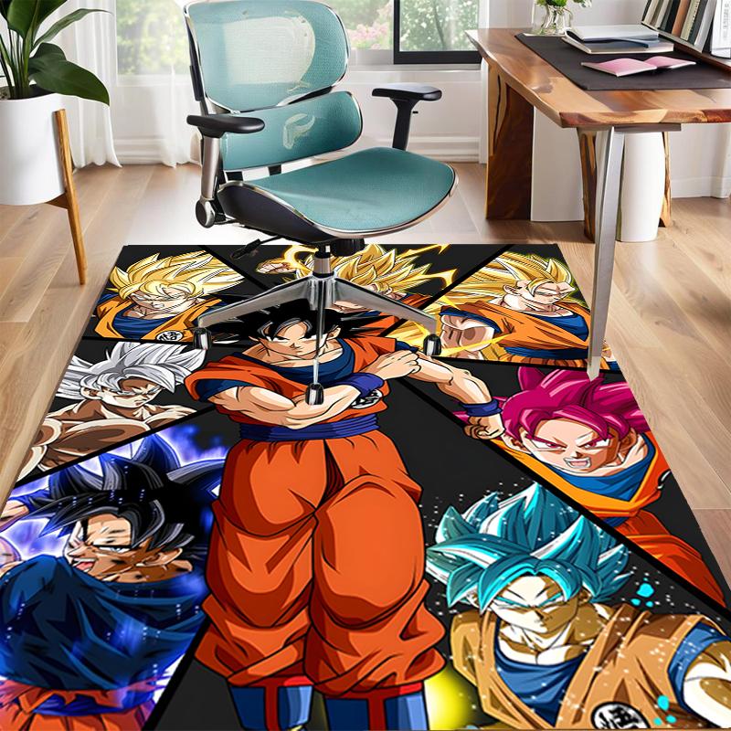 1pc Dragon Ball1 Design Area Rug - Non-Slip, Soft & Cozy Floor Mat for Living Room, Bedroom, Office - Indoor/Outdoor Decorative Carpet