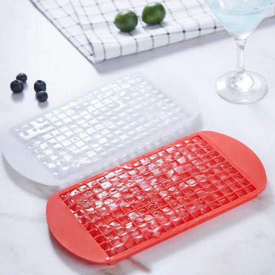 Mini Ice Cube Trays Silicone 160 Cavity Ice Molds BPA Free Easy Release Reusable Small Ice Cubes Maker for Whiskey Cocktails Drinks Coffee