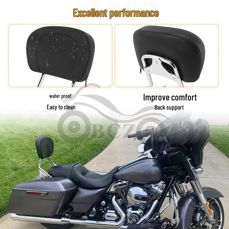 Harley Modified Backrest Luggage Rack for Glide & Road King Models