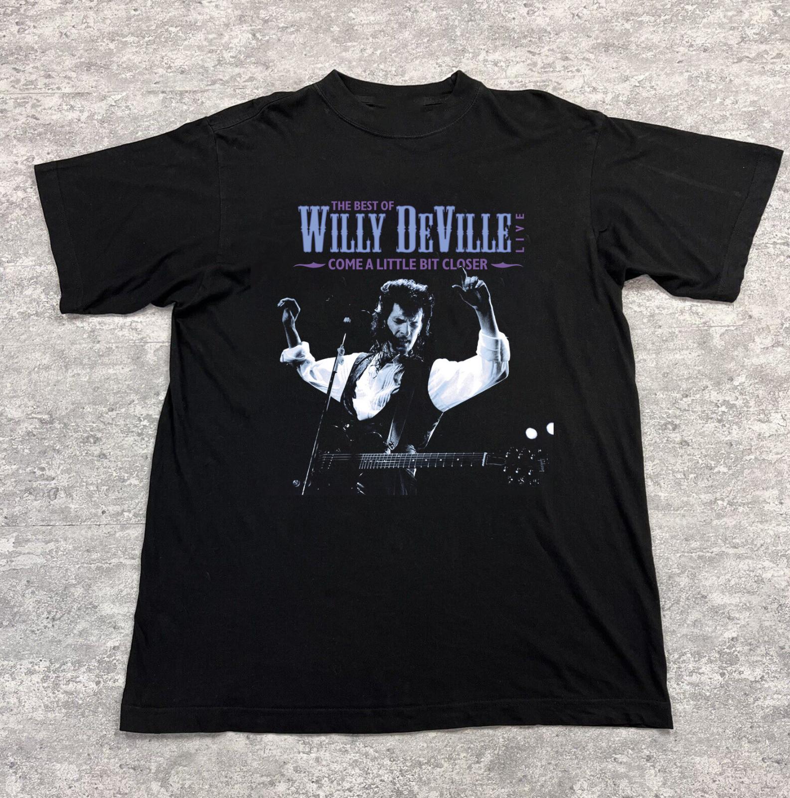Just Your Friends Live Willy DeVille Unisex Shirt Adult Tee BL2.599 S