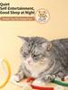 1 PC Cat Toy Interactive Cotton Rope Self-entertainment, Stress Relief, Chewing Toy Safe Cat Pet   Supplies