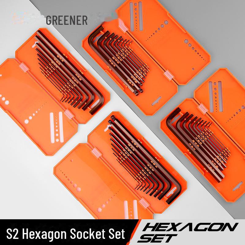 Green Forest Universal Hex Wrench & Screwdriver Set