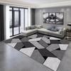 Cool Nordic Geometric Crystal Velvet Carpet Living Room Sofa Coffee Table Carpet Home Decor Bedroom Kitchen Lounge Carpet
