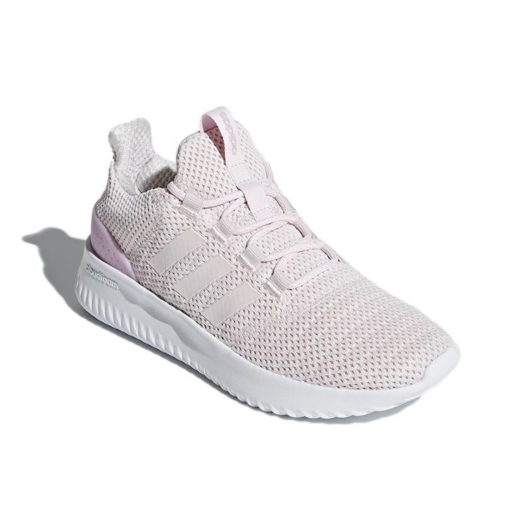 Adidas Ultimate Round Toe Lace-Up Durable Low-Top Running Shoes Women sneaker Light-Purple DB0604