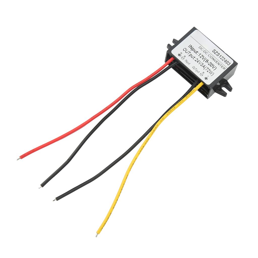 DC To DC 12V 9?20V To 24V3A Boost Converter Waterproof Ultra Thin Step Up Converter for Electrical
