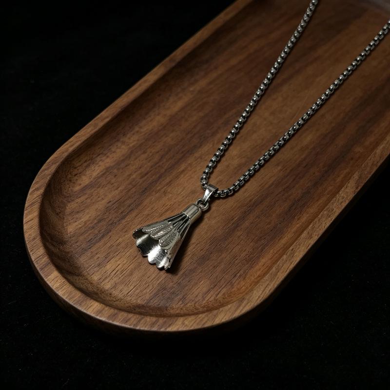 Colorfast Alloy Fitness Bodybuilding Pendant Necklace - Men s Hip Hop Sports Jewelry