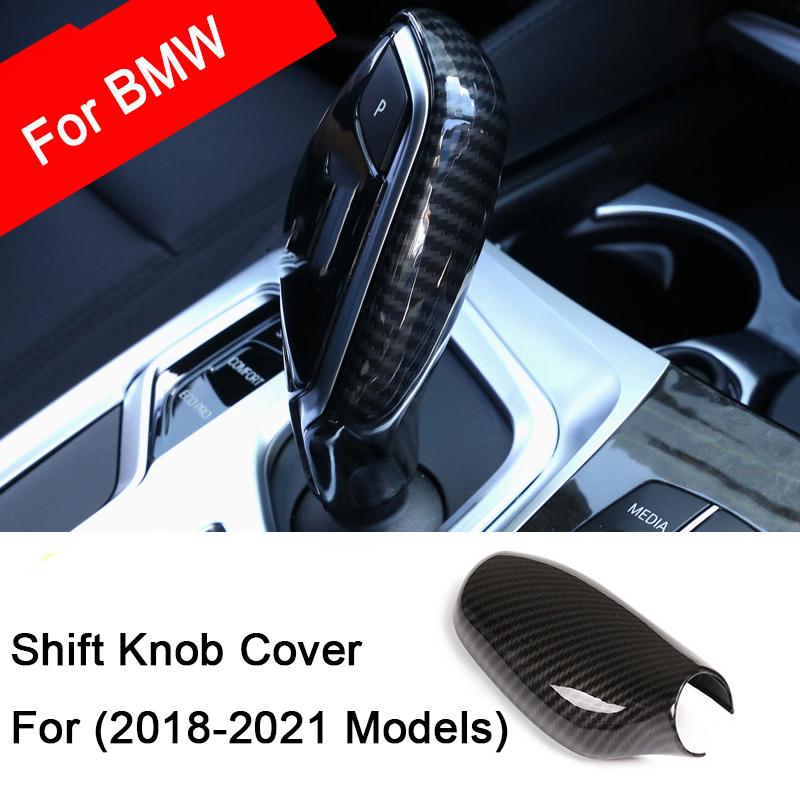 For BMW X3 X4 G01 G02 2018-2024 Carbon Fiber Center Console Panel Cover Gear Shift Frame Replacement Durable Trim Car Accessorie