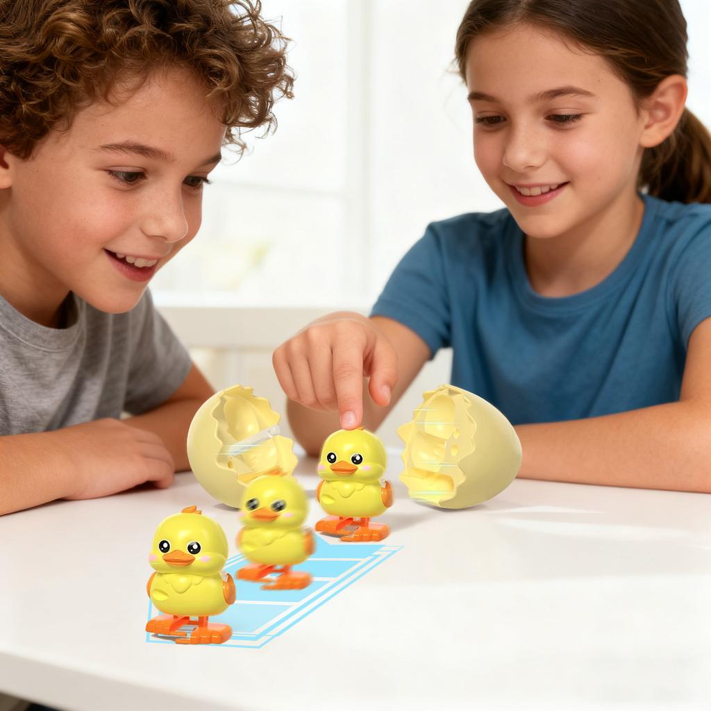 Animal Hatching Surprise Egg, Rotate The Egg To A Walking Animal, Eggshells Open & Automatic Walking Hatchlings, Fun Party Favors