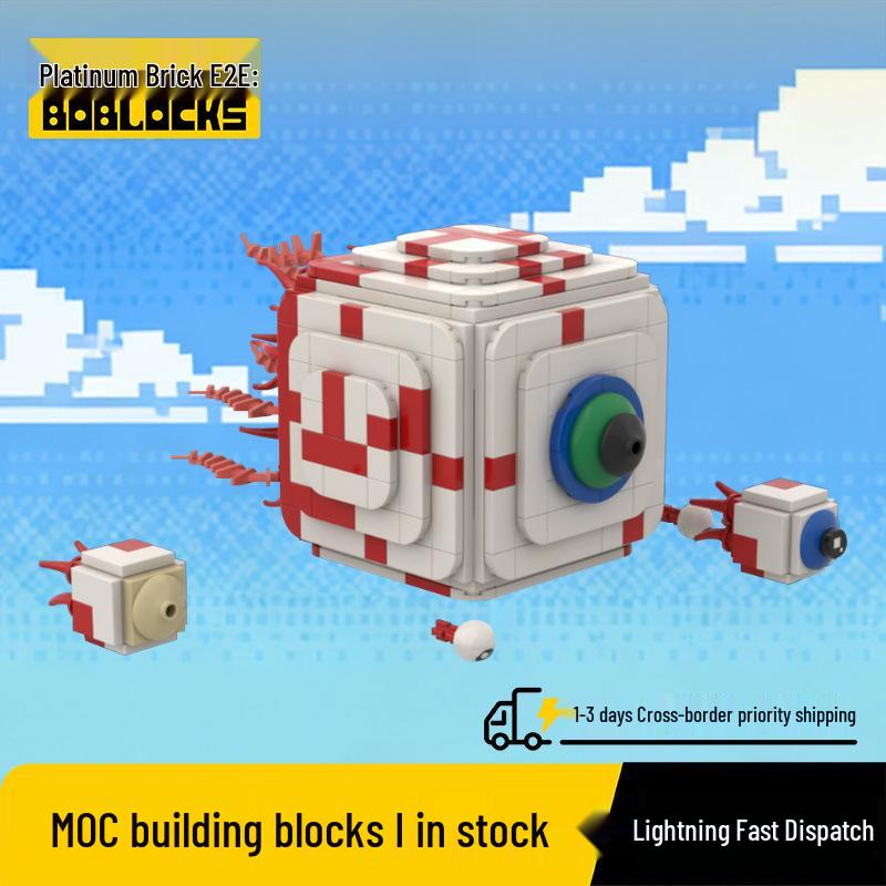 Cthulhu Eye Form Building Model Kit for Kids - Small Particle Blocks MOC-222448 Cthulhu Eye