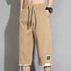 Pantaloncini estivi versatili casual da uomo Koreon Streetwear Fashion Elastico in vita Pantaloni larghi cachi neri verdi Taglie forti 8XL