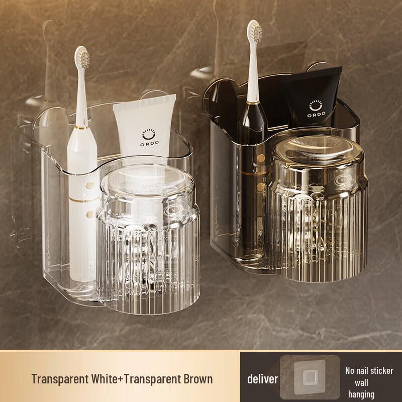 UD Wall-Mounted Toothbrush and Cup Holder Standard