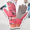 Children Skiing Gloves with Thermal Fleece Water Prevent Cartoon Gloves for Snowboarding Mountain Climbing Cold Weather