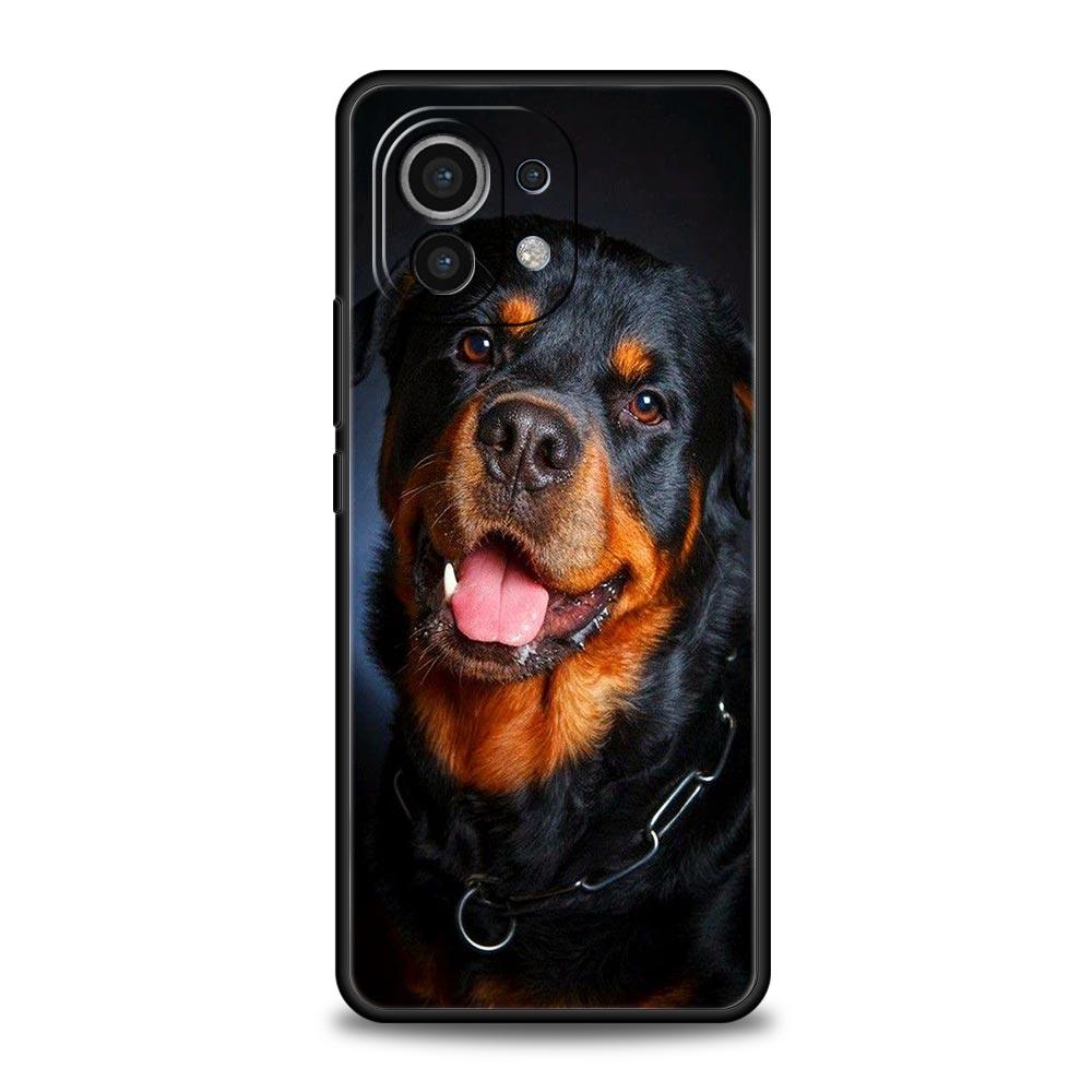 Rottweiler Dog Phone Case For Xiaomi Mi 17 15T 15 14 14T 13T 12T Pro 12 13 Lite 5G 11T Poco X6 X7 X5 Pro Soft Cover