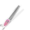 6.0-Inch Napsen Hairdressing Barber Scissors - Straight & Thinning Shears