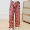 Cotton Silk Pajama Pants for Women, New Summer Style, Thin Cotton Casual Pants, Can Be Worn Outside, Large Size Home Pants