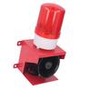115dB Industrial Sound and Light Alarm, Energy Saving and Highlight, Waterproof Alarm Siren Horn, Wide-Application Emergency Outdoor Alarm Strobe with