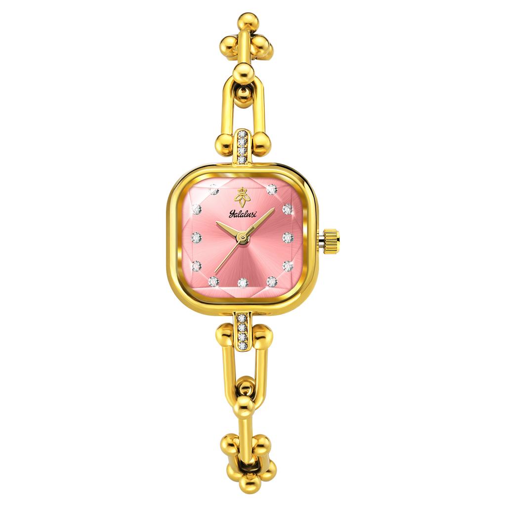 Yalalusi Women'S Watch Colorful Square Bracelet Women'S Watch Fashion Hot