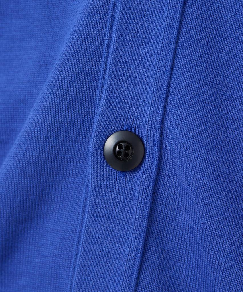 Snow Peak Knit Cardigan Size Water-Repellent KN-26SU002 (Men's/Women's, Blue, L)