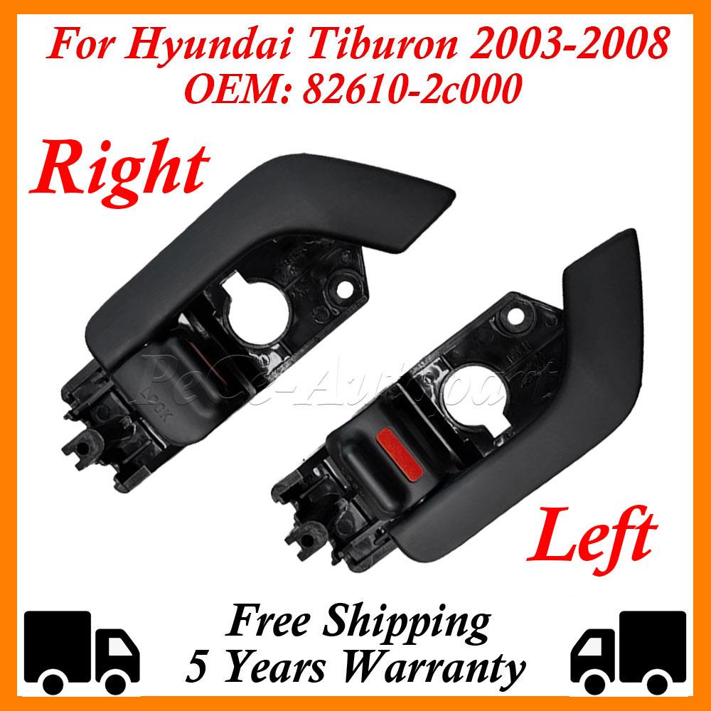 Left Right Inside Interior Door Handle 82610-2C000 For Hyundai Tiburon 2003-2008 TIBURON TUSCANI COUPE