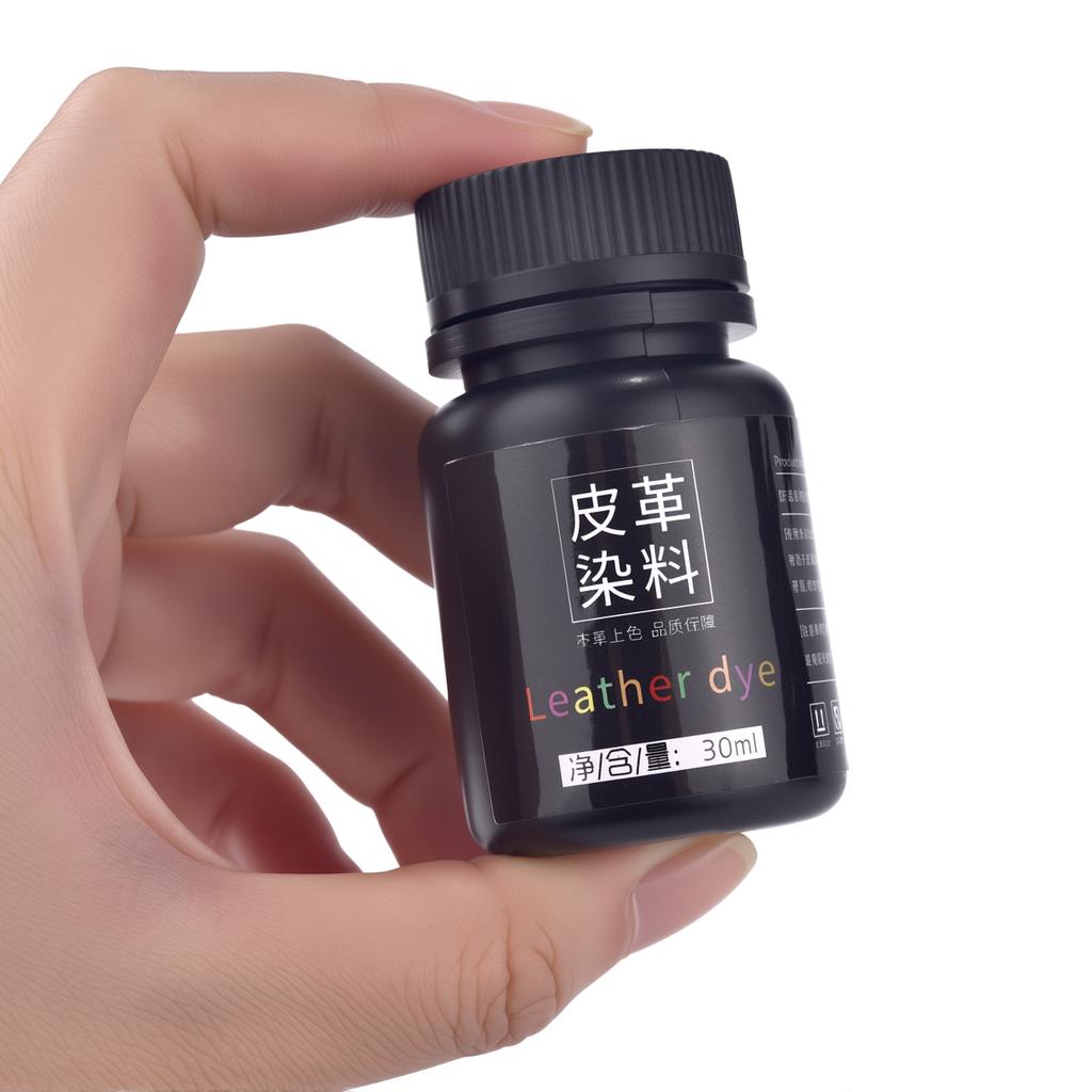 16 Colores 30ml Pigmento Colorante para Cuero Tinte Líquido para Reparación y Restauración de Cuero Para Asiento Bolso Zapatos Zapatillas Cuidado de la Piel de Cuero Manualidades