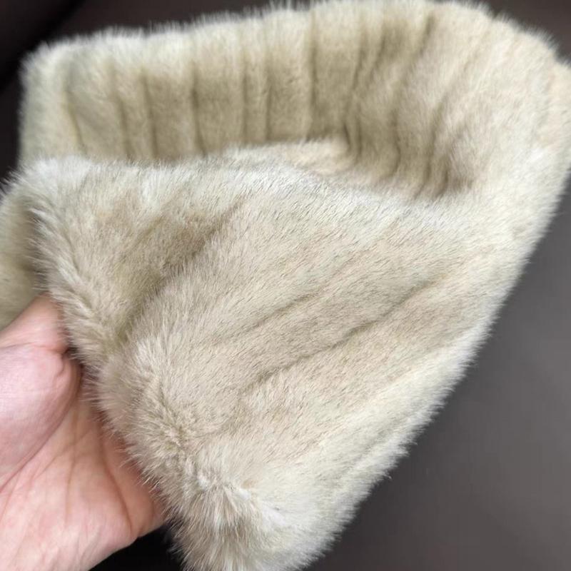 Women Vintage Ribbed Plush Leg Warmer Aesthetic Fuzzy Thickened Boot Gaiters Cuffs Solid Color Leg Covers Long Socks