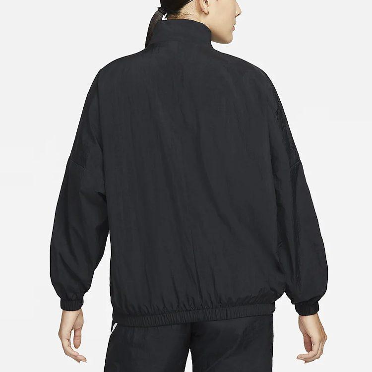 Nike Sportswear Essentials Jackets Women's Black Stand Collar Moderate Other DM6182-010