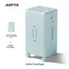26" Stylish Large Capacity Trolley Suitcase with Universal Wheels & Password Lock for Men & Women