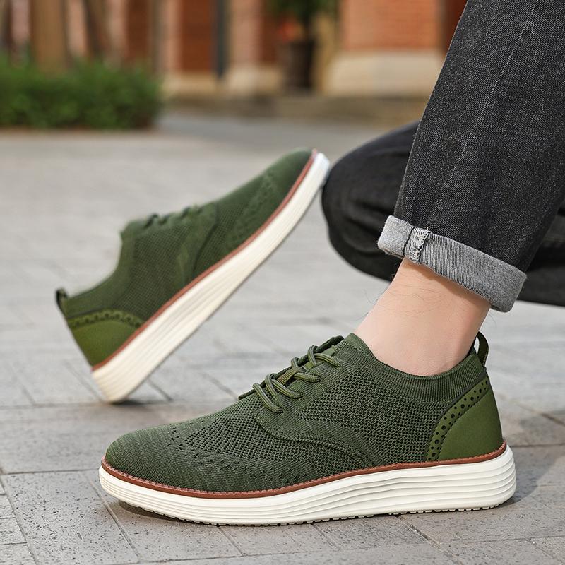 New Men'S Casual Sneaker Outdoor Comfortable Lightweight Jogging Summer Breathable Walking Mesh Soft Soled Sneaker Shoes