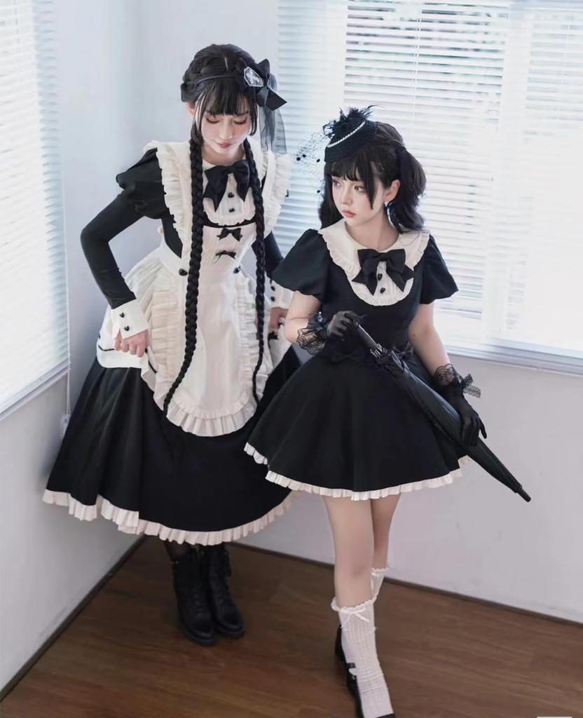 KALAOK Maid Apron and Headband Sexy Halloween 8295 Size 2XL Costume, Costume, Long,