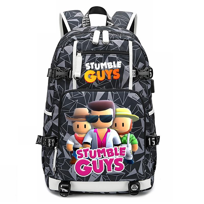 Cartable grande capacité avec bandoulière; set de trousse à crayons trois pièces pour étudiant