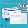 Disposable Alcohol Cotton Pads - 75% Alcohol Cleaning Wipes, Available In 6x3cm & 6x6cm Sizes