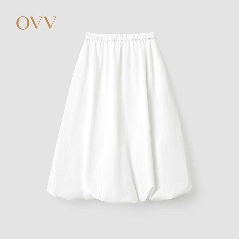 OVV 2026 S/S Women s Elegant A-Line Petal Skirt M