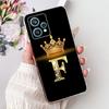 6.4" For Realme 9 Pro Plus Case RMX3392 Clear Fashion Luxury A-Z Letters Soft Bumper Cover For Realme 9 Pro+ Phone Case RMX3393
