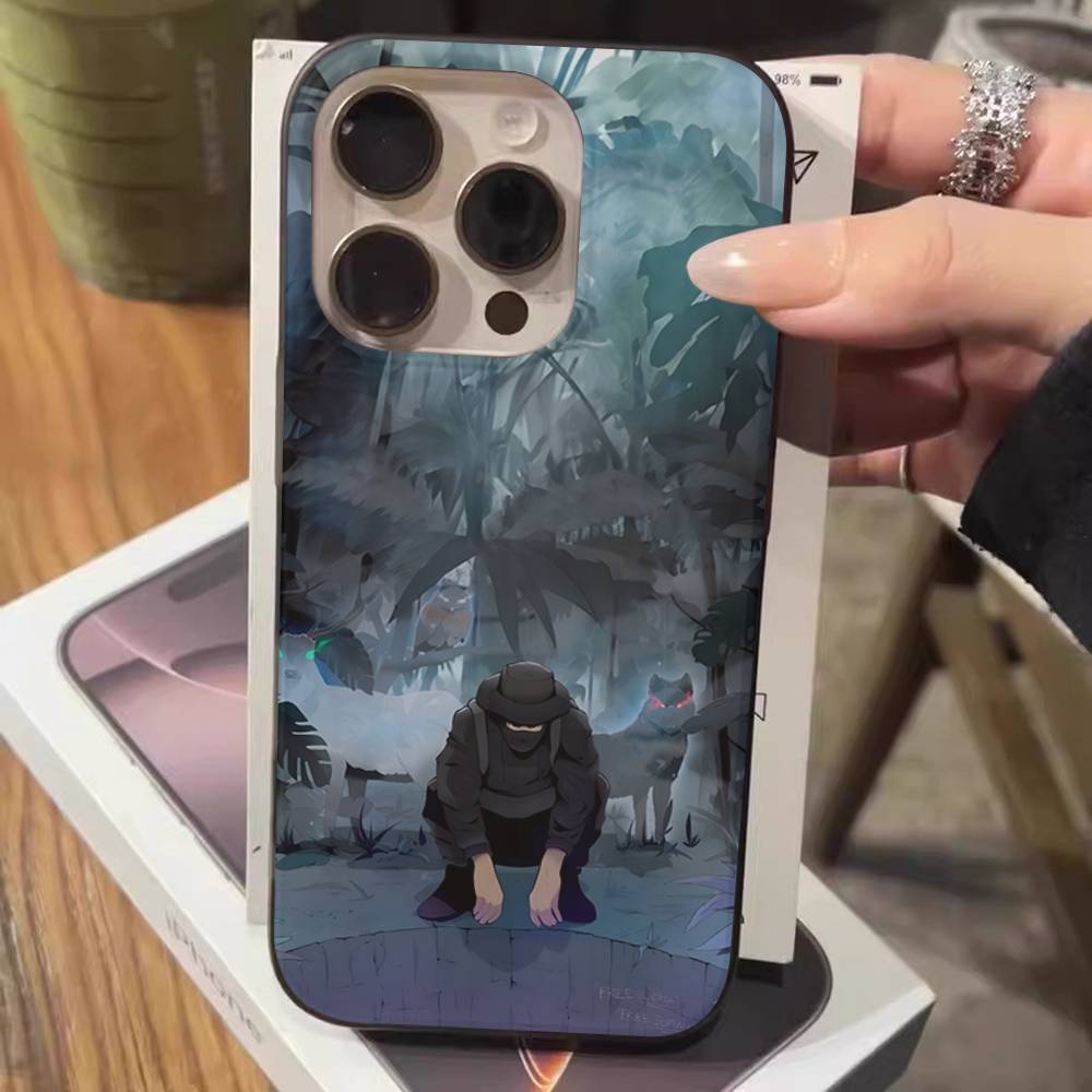 

Classic Singer B-Beny J-Jr For IPhone 17 16 15 11 12 13 14 Pro Max Plus Pro Corrugated Translucent Back Phone Cover iPhone 17 Air