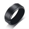 Men's Stainless Steel Ring Hypoallergenic Lightweight Simple Trendy Durable Everyday Wear Finger Ring