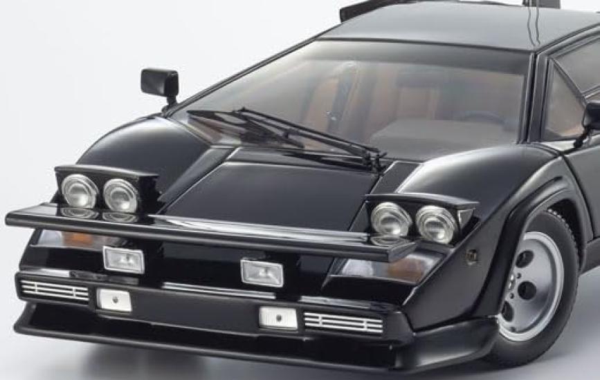 Kyosho Original Lamborghini Countach LP400S Cannonball KS08320BKCR 1/18 (Finished Model)