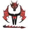 Halloween Dragon Costume Set Lightweight Colorful Cosplay Accessory Party Photography Dance Event