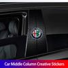 Car Stickers Car Middle Column Creative Stickers For 4C 159 Spider Giulia Giulietta Car Modification Decorative Film