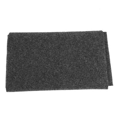 Tapete de Churrasqueira Preto 50x36in à Prova de Óleo para Exterior Proteção Ambiental Tapete de Chão para Grelhador BBQ Forno