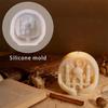 Silicone Handheld Castles Mould For Creative Candle Making And Decorative Art Projects